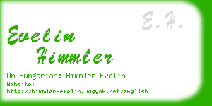 evelin himmler business card